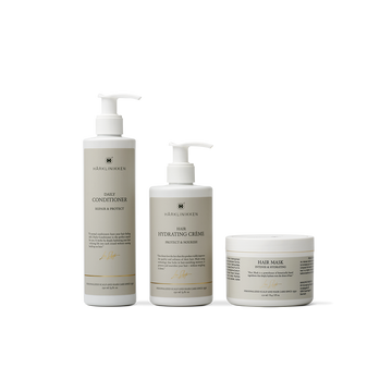 Harklinikken Daily Conditioner Hydrating Creme and Hair Mask Product Set Hydration Heroes Pack Shot Front View