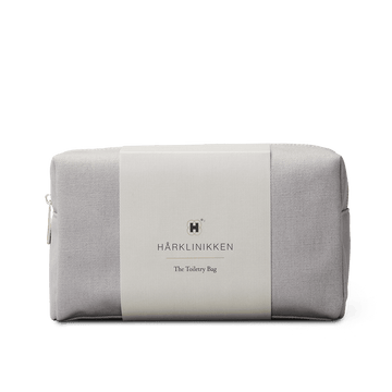 Product Pack Shot Harklinikken Toiletry Bag with sleeve packaging